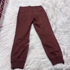 Kut from the Kloth Women's terracotta brown high rise Chris Joggers